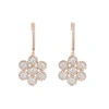 Diana M. Diamond Earrings In Gold