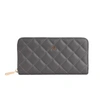 Gunas New York Uptown Quilted Wallet In Grey