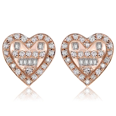 Diana M. Diamond Earrings In Silver
