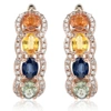Diana M. Diamond Earrings In Gold