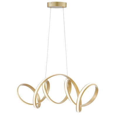 Finesse Decor Seville Led Chandelier In Multi