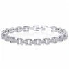 Vir Jewels 1/8 Cttw Classic Diamond Bracelet In Brass With Rhodium Plating 7 Inches In Silver