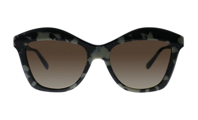 Ferragamo Salvatore  Sf941s 282 Rectangle Sunglasses In Beige