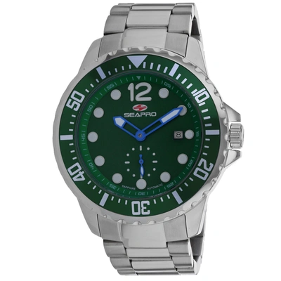 Seapro Men's Black Dial Watch