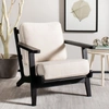 Safavieh Nico Mid Century Accent Chair In Black