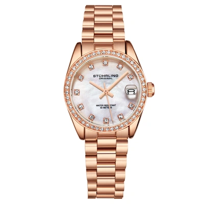 Stuhrling Original Lineage 3936 Quartz 31mm Fashion In Multi