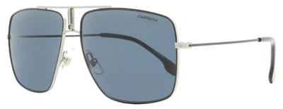 Carrera Unisex Pilot Sunglasses Ca1006s Ti7ir Ruthenium/black 60mm