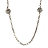 STEPHEN WEBSTER SUPERSTUD WOMENS LONG SILVER SAUTOIR NECKLACE