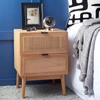 Safavieh Baisley 2-drawer Rattan Nightstand In White