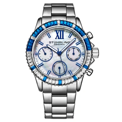 Stuhrling Original 3959 Quartz 39mm Fashion In Silver