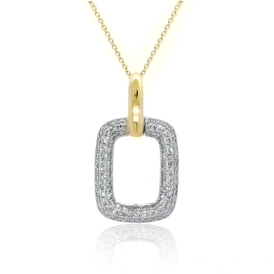 Diana M. Diamond Necklace In White