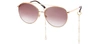 For Art's Sake Yoyo Mr2 Oversized Round Sunglasses In Pink