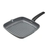 MASTERPAN Grill Pan, Healthy Ceramic Non-Stick Aluminium Cookware With Bakelite Handle, 10” (25Cm)