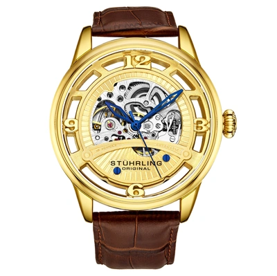 Stuhrling Original 3974 Automatic 48mm Skeleton In Multi