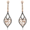 Diana M. Diamond Earrings In Gold