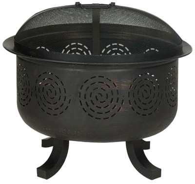 Safavieh Negril Fire Pit In Black