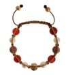 NIALAYA CZ CARNELIAN IVORY 925 WOMEN'S BRACELET