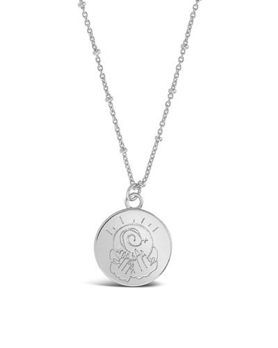 Sterling Forever Psychic Sphere Necklace In Silver