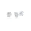 Diana M. Diamond Earrings In Gold