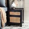 Safavieh Dave 1 Drawer 1 Door Nightstand In Black