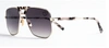 Fubu Frames Flatbush Silver Square Sunglasses In White