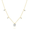 Diana M. Diamond Necklace In Gold