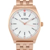 NIXON CREW 39MM ALL ROSE GOLD/CREAM STAINLESS STEEL WATCH A1186-2761