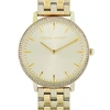 Rebecca Minkoff Major Gold-tone Watch 2200348 In White