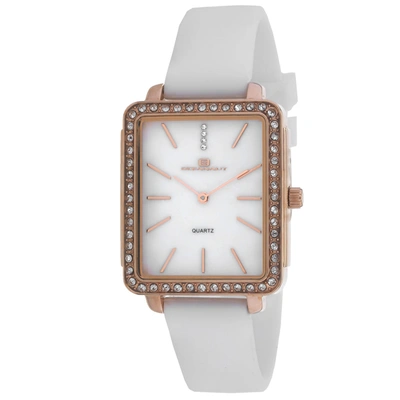 Oceanaut Adorn Quartz White Dial Ladies Watch Oc0273 In Gold Tone / Rose / Rose Gold Tone / White