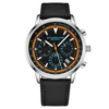 Stuhrling Original 3986l Quartz 44mm Chronograph In Silver