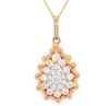 Diana M. Diamond Necklace In White