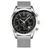 Stuhrling Original Preston 3975 Quartz 44mm Chronograph In Silver