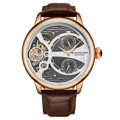 Stuhrling Original Vertex 947 45mm Skeleton In Multi