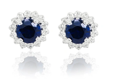 Diana M. Diamond Earrings In Gold