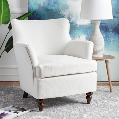 Safavieh Levin Accent Chair In White