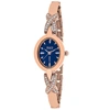 JIVAGO WOMEN'S BLUE DIAL WATCH