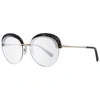 Swarovski Sk0256 Mirrored Butterfly Sunglasses In White