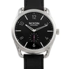 NIXON C45 LEATHER STAINLESS STEEL WATCH A465 008