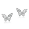 ADORNIA BUTTERFLY STUDS SILVER