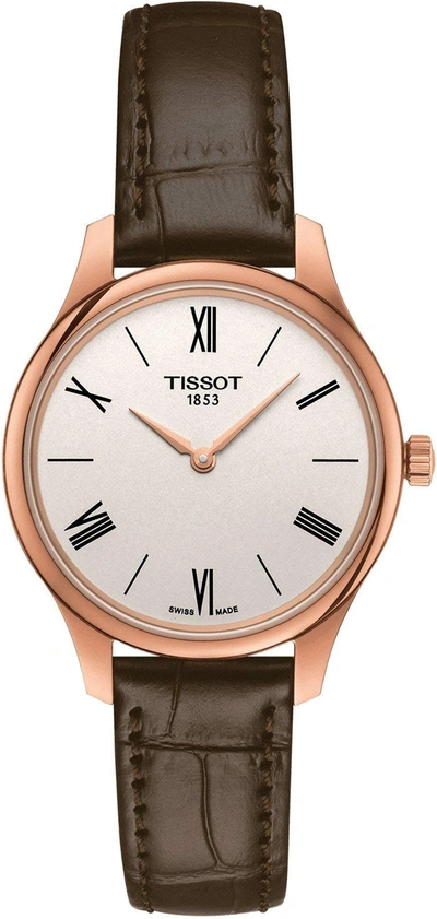 Tissot Women's Tradition 31mm Quartz Watch In Gold