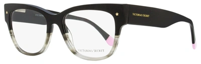 Victoria's Secret Women's Rectangular Eyeglasses Vs5015 005 Black/gray 53mm