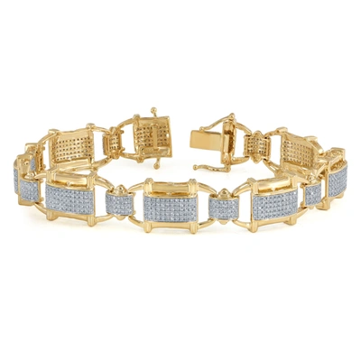 Monary 10k Yellow Gold Bracelets With 3.01 Ct. Diamonds