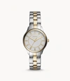 FOSSIL WOMEN'S MODERN SOPHISTICATE THREE-HAND, TWO-TONE STAINLESS STEEL WATCH