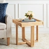 Safavieh Juri Square Accent Table In White