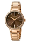 Ferre Milano Brown Dial Ladies Watch Fm1l084m0091 In Beige