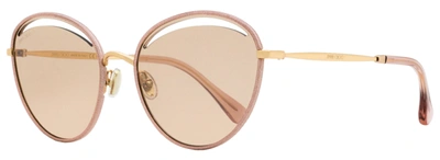 Jimmy Choo Malya Cut-out Sunglasses In Multi