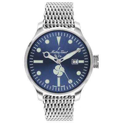 Mathey-tissot Men's Elica Blue Dial Watch