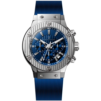 Christian Van Sant Monarchy Watch In Blue