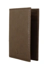 Billionaire Italian Couture Leather Bifold Wallet In Brown