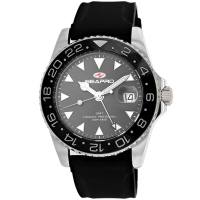 Seapro Men's Grey Dial Watch In Black / Grey